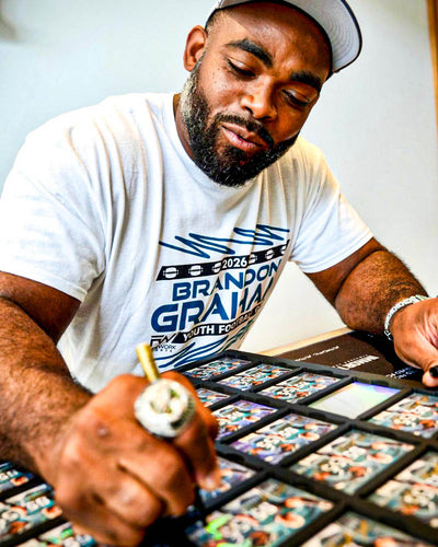 IMMORTAL MOMENTS™ LANE JOHNSON X BRANDON GRAHAM "BUILT TO LAST" LII CHAMPIONS SET