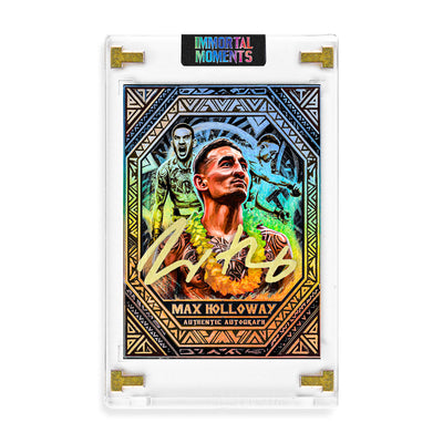 IMMORTAL MOMENTS™ "BLESSED" Max Holloway Autograph Collectible