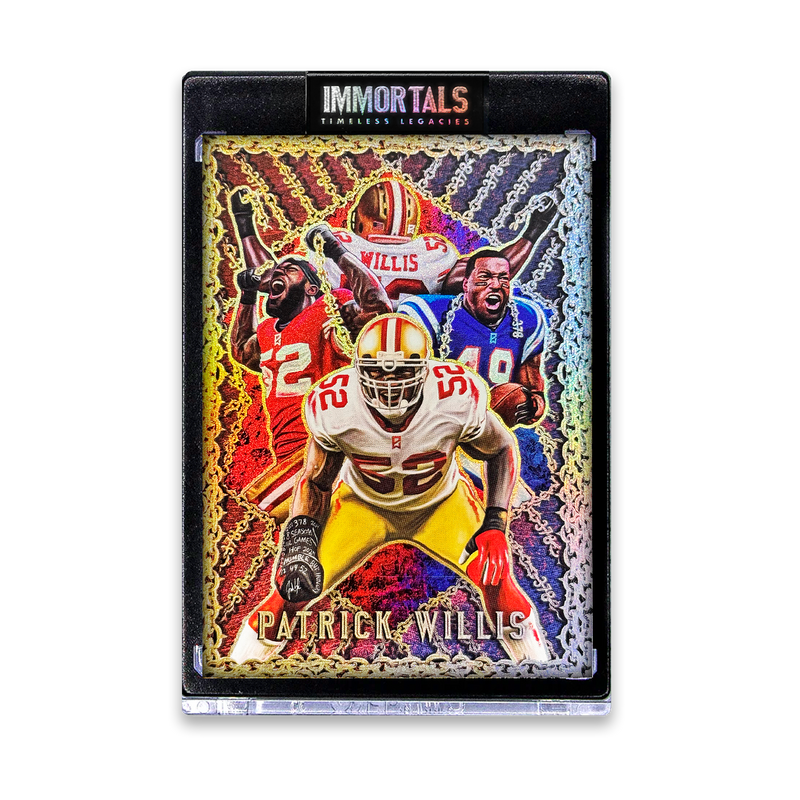 JORDAN SPECTOR X PATRICK WILLIS - "WILLPOWER" - IMMORTALS™ TRADING CARD