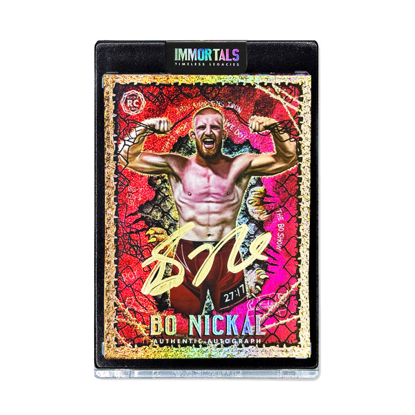 SPECTOR X BO | "THE ACE" | UNRELEASED GOLD AUTOGRAPH CRIMSON ECLIPSE PRISM ARTIST PROOF