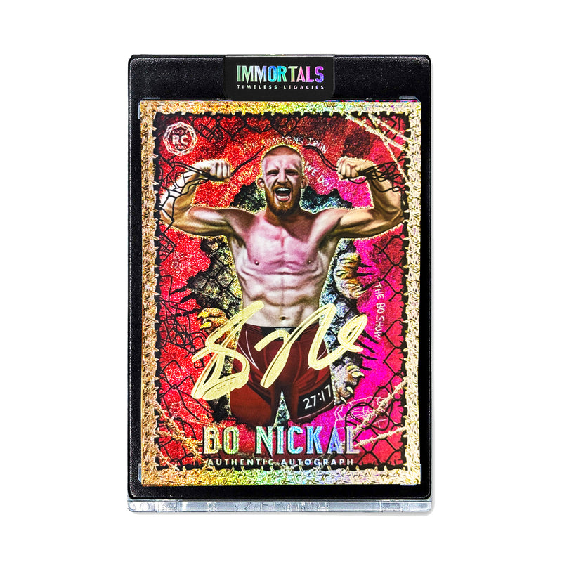 SPECTOR X BO | "THE ACE" | UNRELEASED GOLD AUTOGRAPH CRIMSON ECLIPSE PRISM ARTIST PROOF