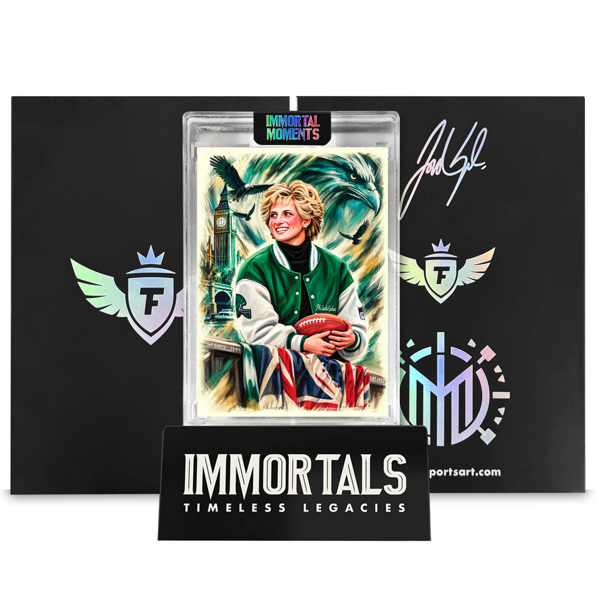 IMMORTAL MOMENTS™ Princess Diana "Royal Eagle" Collectible | Limited Time Release