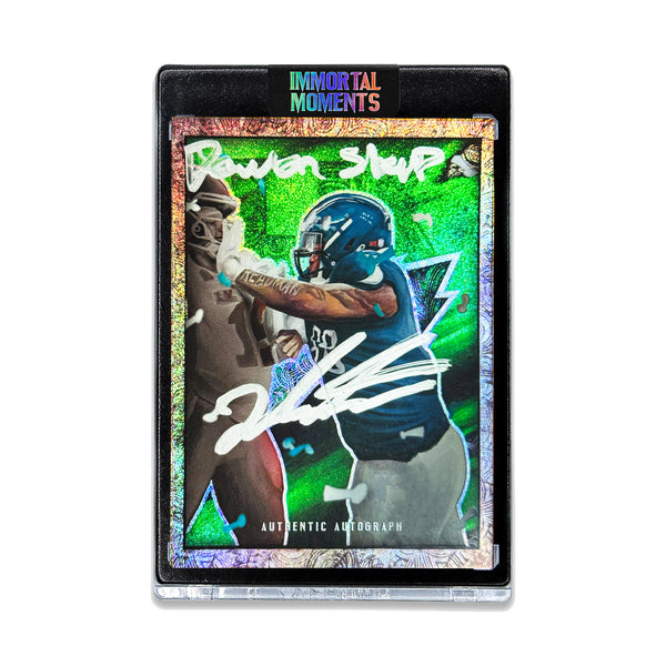 IMMORTAL MOMENTS | JALEN CARTER | UNRELEASED LIX EMERALD AUTOGRAPH & INSCRIBED ARTIST PROOF