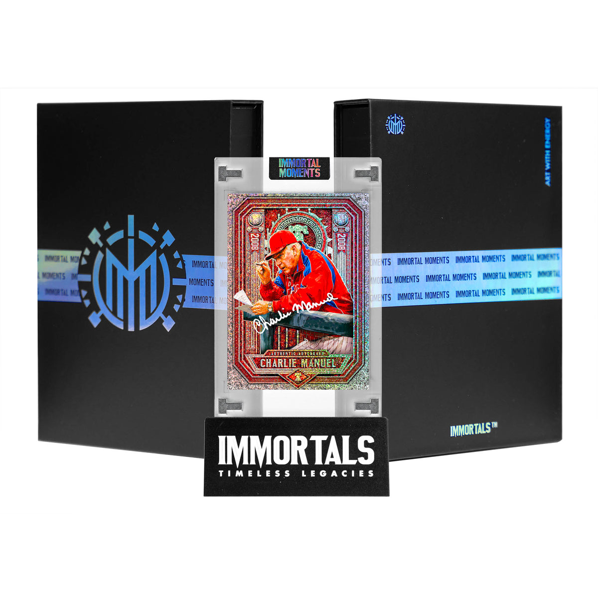IMMORTAL MOMENTS™ CHARLIE MANUEL "UNCLE CHARLIE" FOREVER 08 SERIES COLLECTIBLE