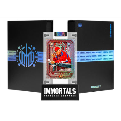 IMMORTAL MOMENTS™ CHARLIE MANUEL "UNCLE CHARLIE" FOREVER 08 SERIES COLLECTIBLE