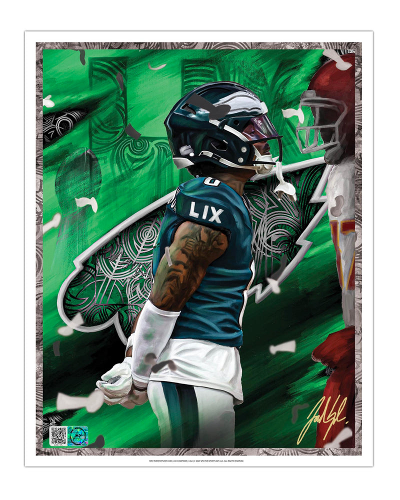 IMMORTAL MOMENTS™ CJGJ "CEEDY DUCE" LIX CHAMPIONS 8 x 10 Lithograph