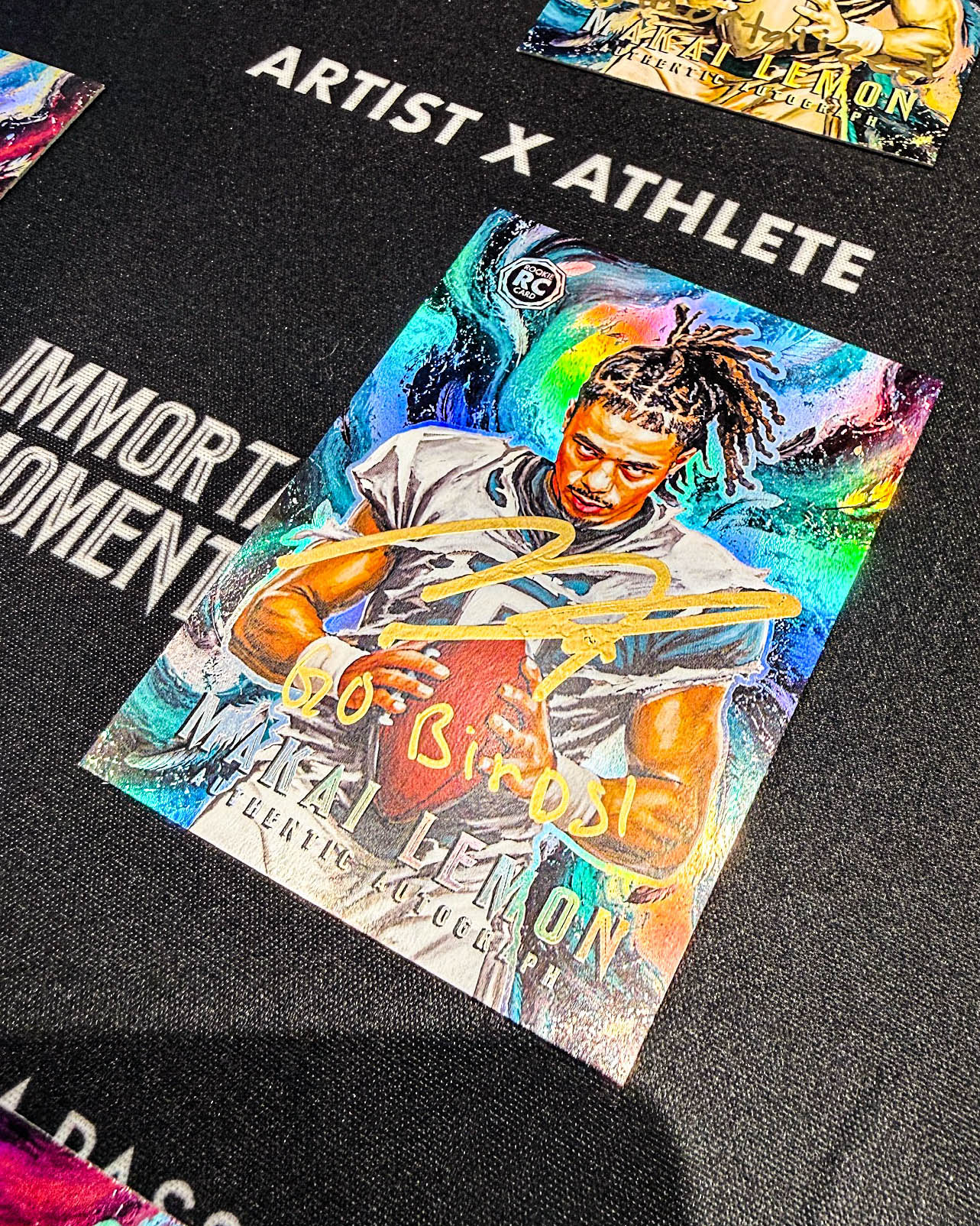 IMMORTAL MOMENTS™ Makai Lemon "NEW ROOTS" Rookie Autograph Collectible