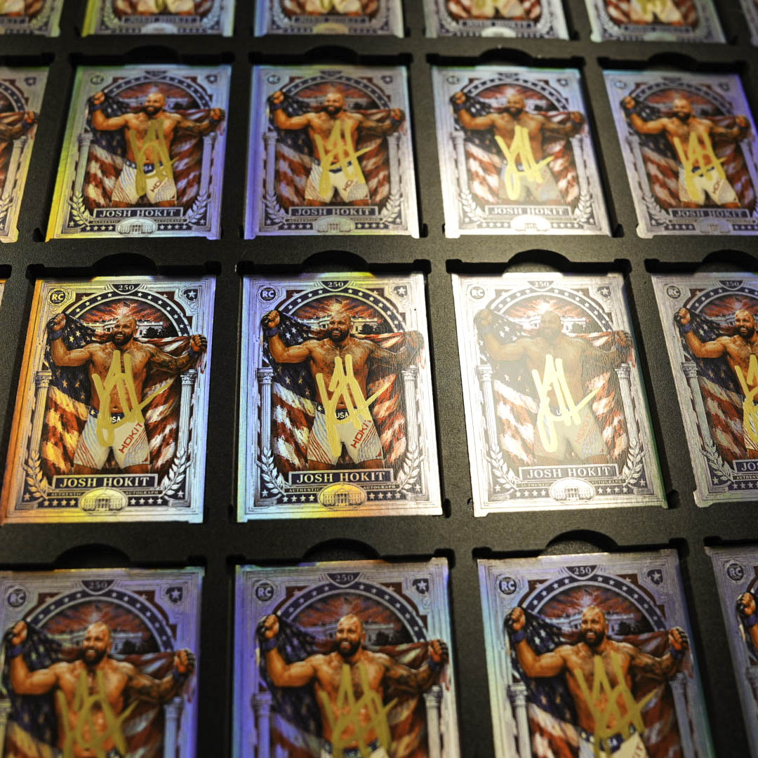 IMMORTAL MOMENTS™ "Freedom Forged" Josh Hokit Autograph Collectible