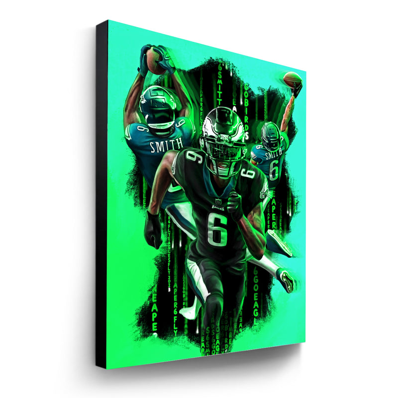 NFL Philadelphia Eagles - DeVonta Smith 22 Wall Poster with
