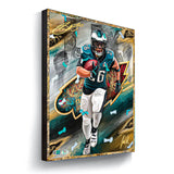 Saquon Barkley LIX Champion Artist X Athlete Dual Autograph - Pre Order Opportunity