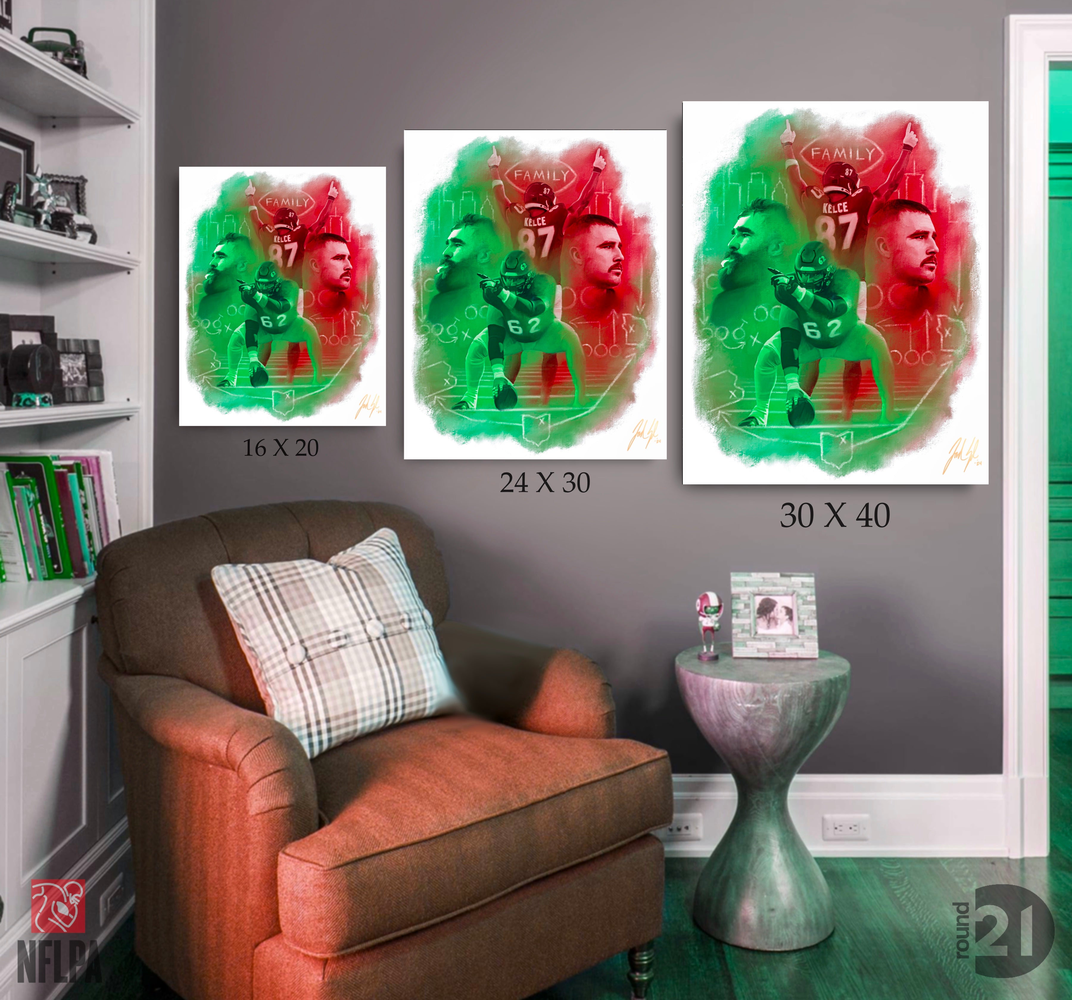 The Kelce Brothers "Family First" Limited Edition Drop