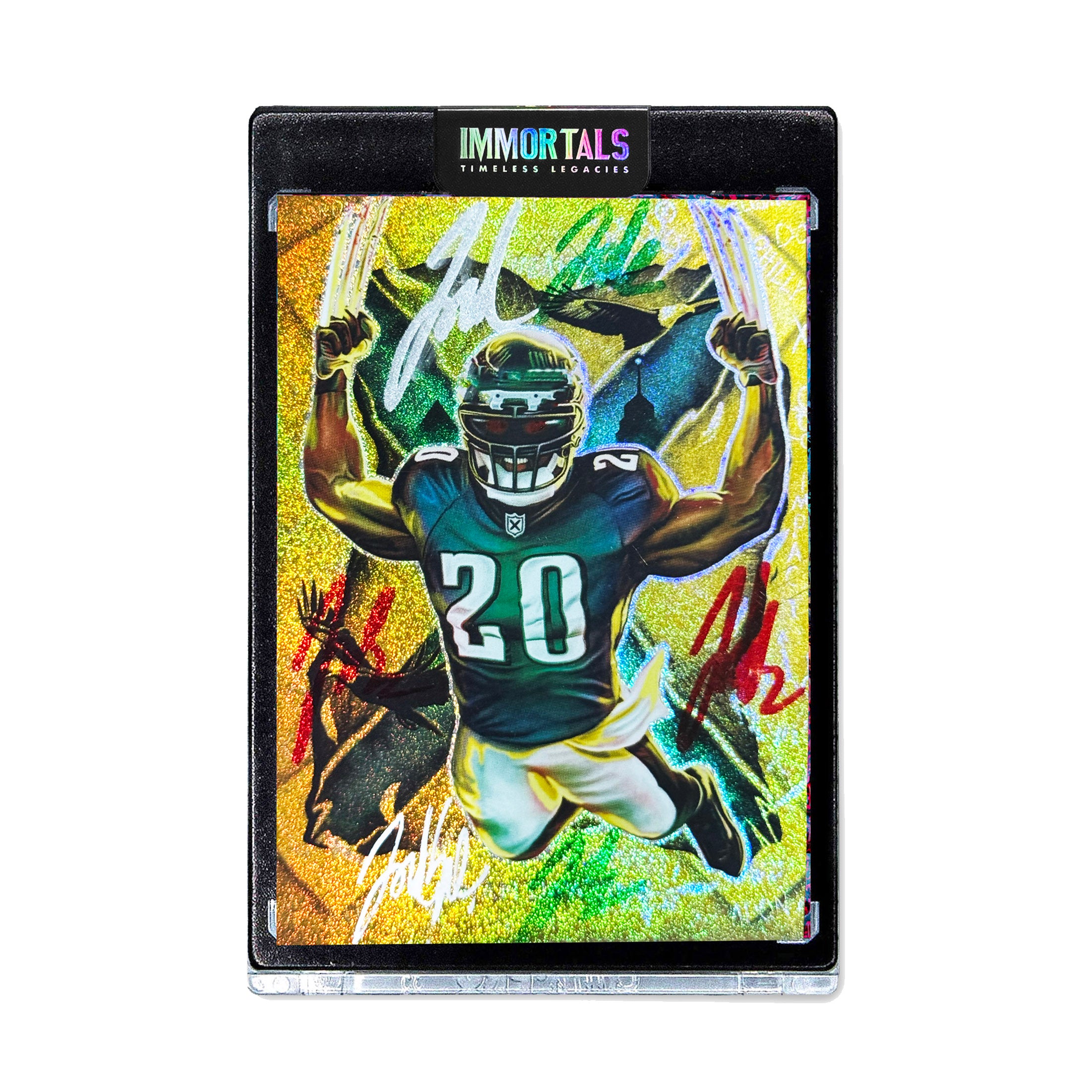 SPECTOR X DAWKINS | "RELENTLESS" | UNRELEASED GOLD AUTOGRAPH PARALLEL ARTIST PROOF TESTER