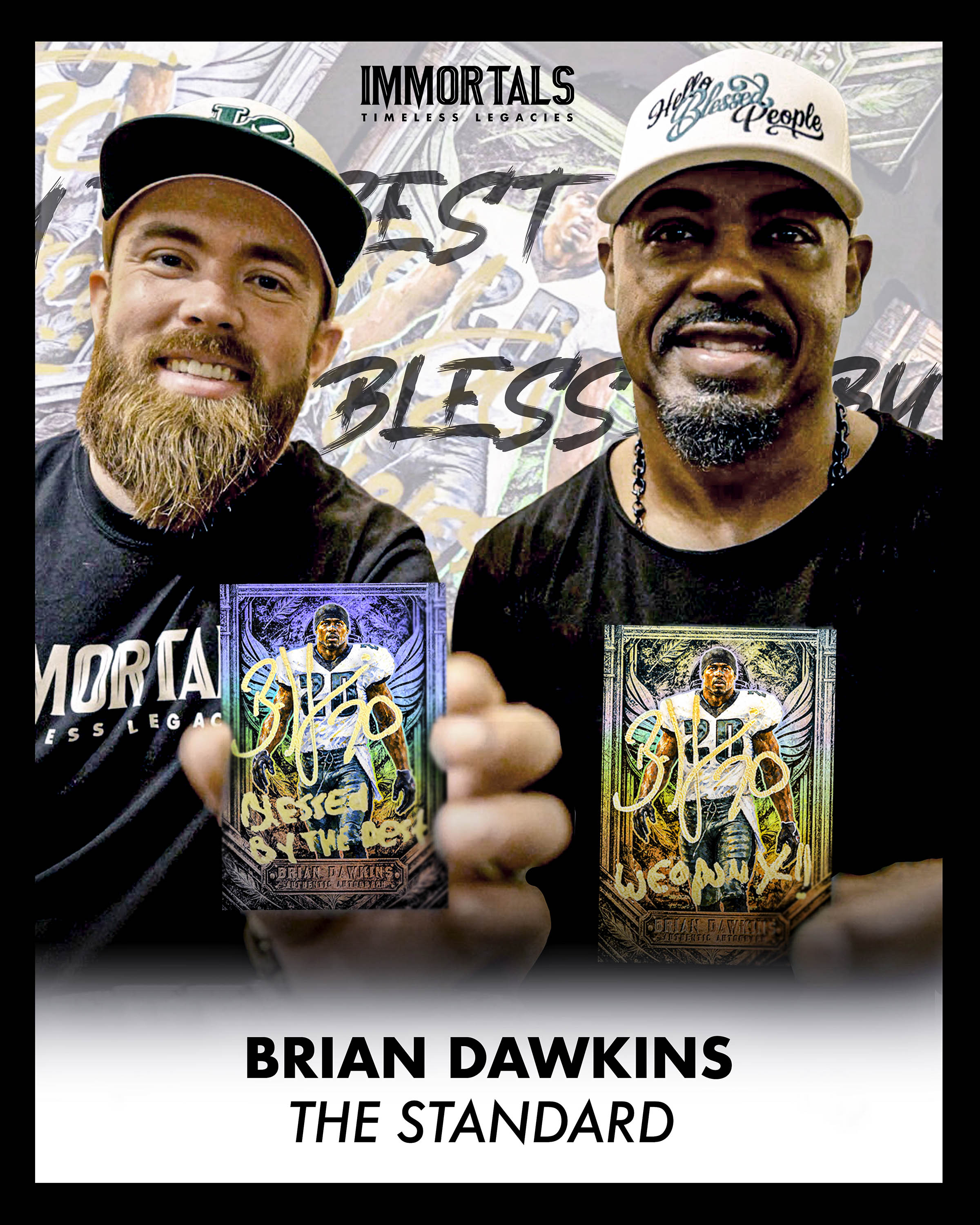 IMMORTAL MOMENTS™ BRIAN DAWKINS "THE STANDARD" PHILLY PHAME SET