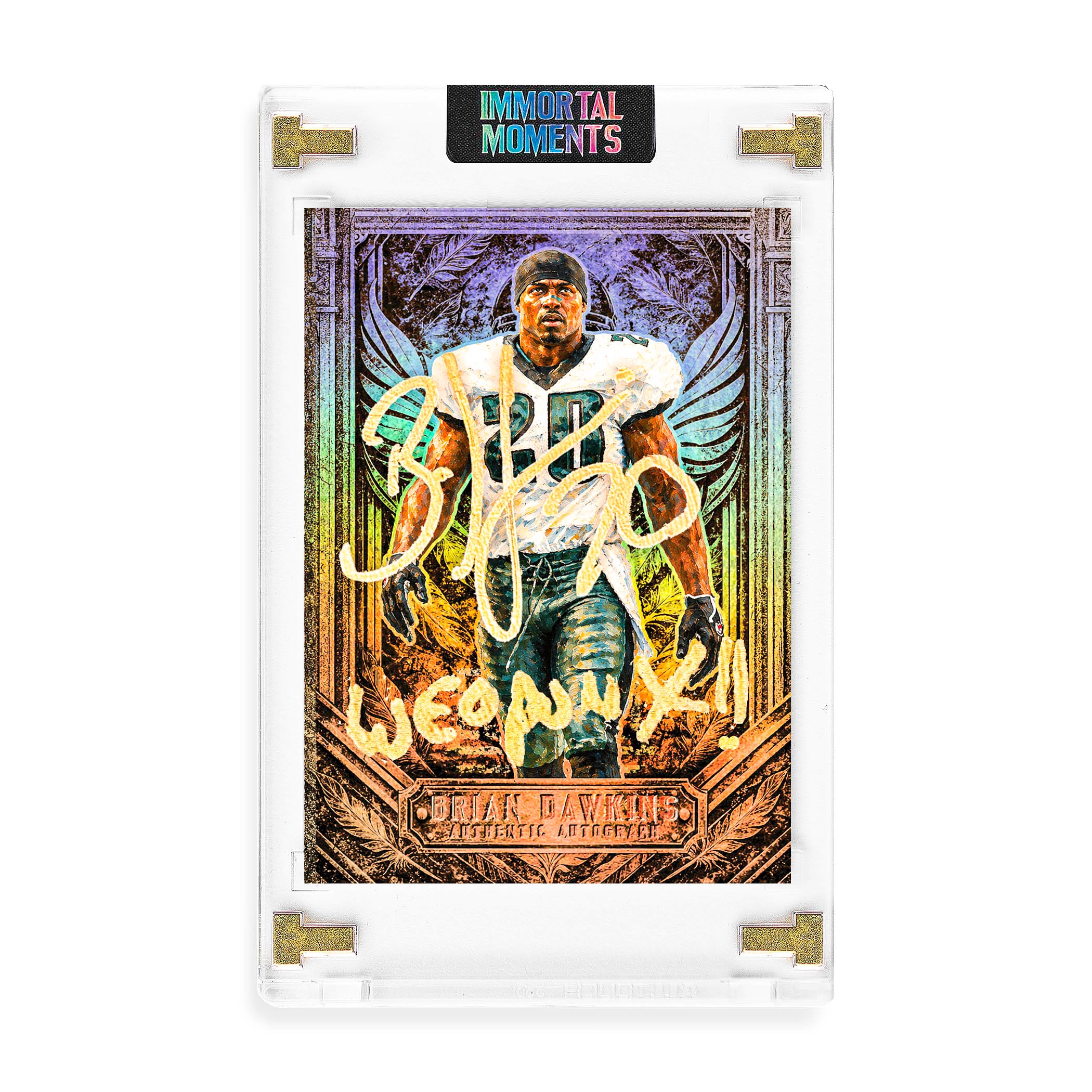 IMMORTAL MOMENTS™ BRIAN DAWKINS "THE STANDARD" PHILLY PHAME SET