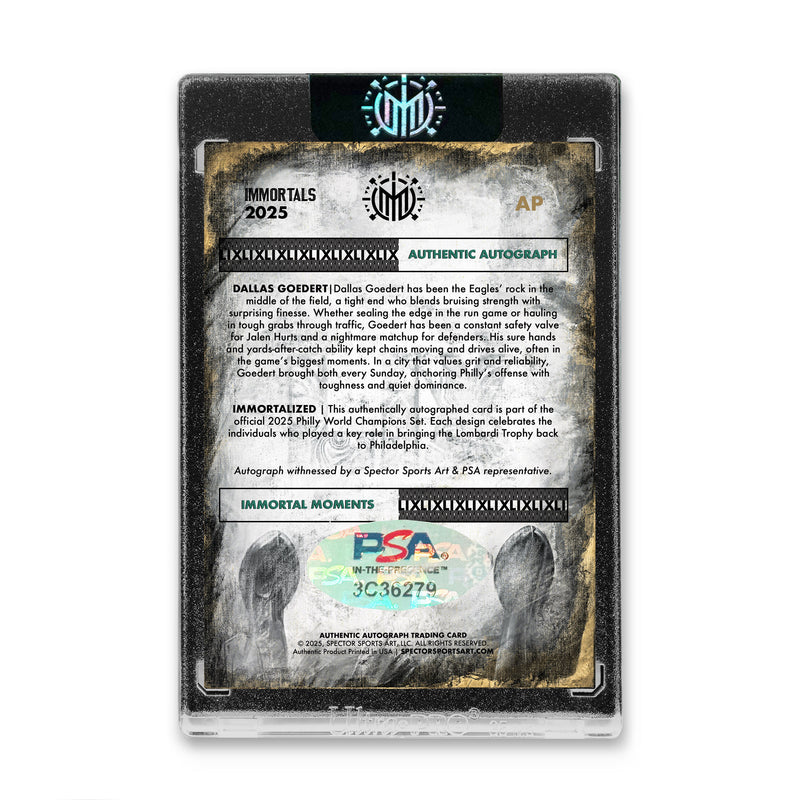 IMMORTAL MOMENTS™ DALLAS GOEDERT LIX CHAMPIONS SET