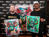 IMMORTALS™ BRIAN DAWKINS "RELENTLESS" LEGACY FINE ART EDITION – DUAL AUTOGRAPH