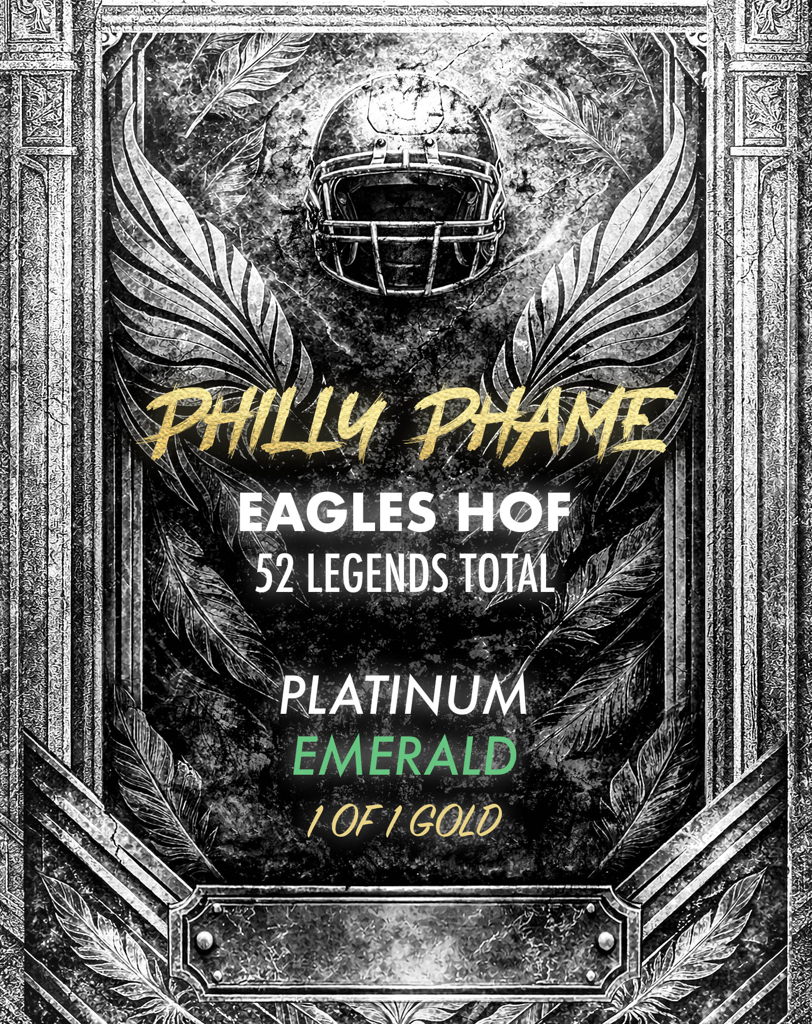 IMMORTAL MOMENTS™ ERIC ALLEN "LOCKDOWN " PHILLY PHAME SET
