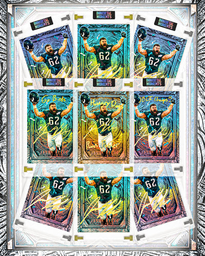 IMMORTAL MOMENTS™ JASON KELCE "THE UNDERDOG" LII CHAMPIONS SET
