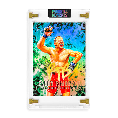 IMMORTAL MOMENTS™ Paddy Pimblett "THE BADDY" Autograph Collectible