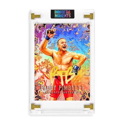 IMMORTAL MOMENTS™ Paddy Pimblett "THE BADDY" Autograph Collectible