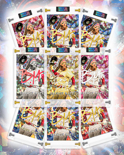 IMMORTAL MOMENTS™ BRANDON MARSH "FEAR THE BEARD" COLLECTIBLE