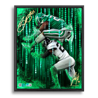 Saquon "THE ONE" Artist X Athlete Dual Autograph | Pre-Sale Opportunity