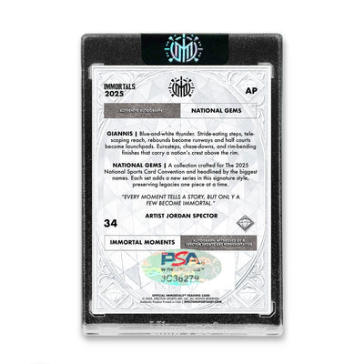 IMMORTAL™ National Gems Giannis Antetokounmpo Collectible