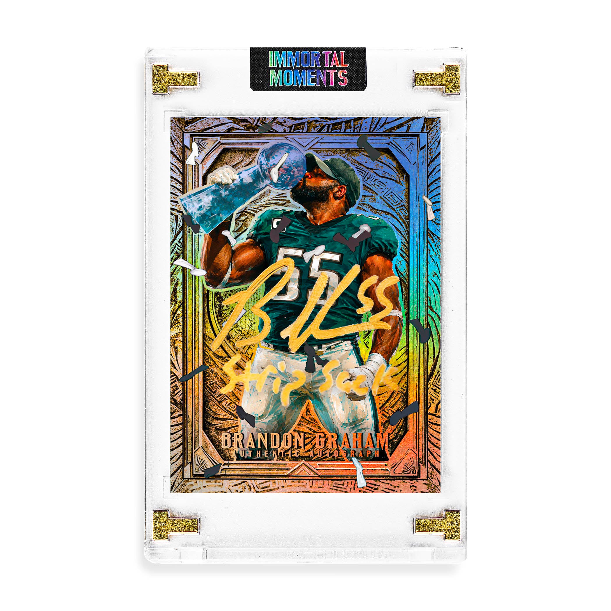 IMMORTAL MOMENTS™ BRANDON GRAHAM "DELIVERANCE" LII CHAMPIONS SET