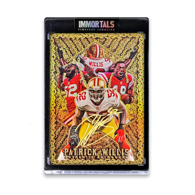 JORDAN SPECTOR X PATRICK WILLIS - "WILLPOWER" - IMMORTALS™ TRADING CARD