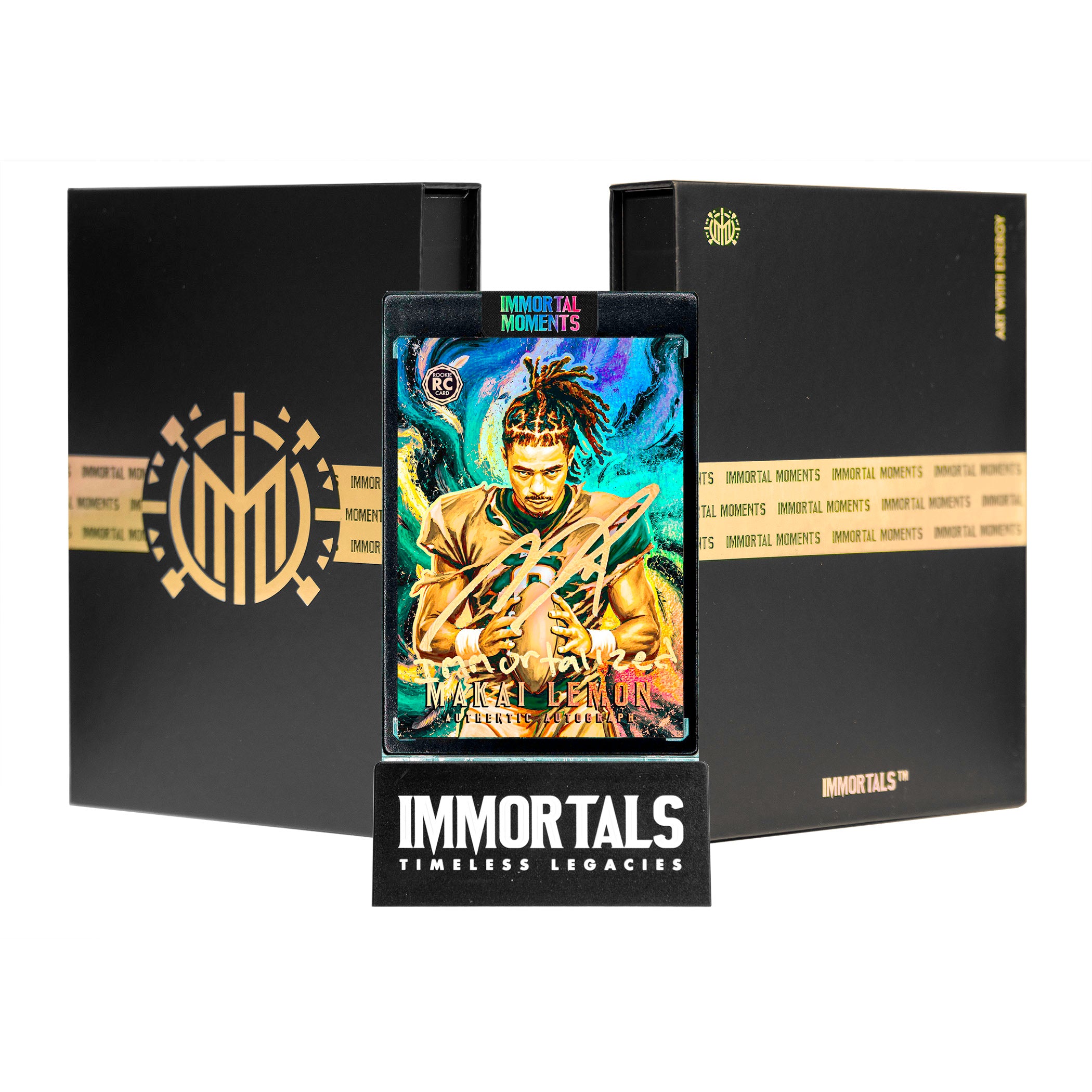 IMMORTAL MOMENTS™ Makai Lemon "NEW ROOTS" Rookie Autograph Collectible