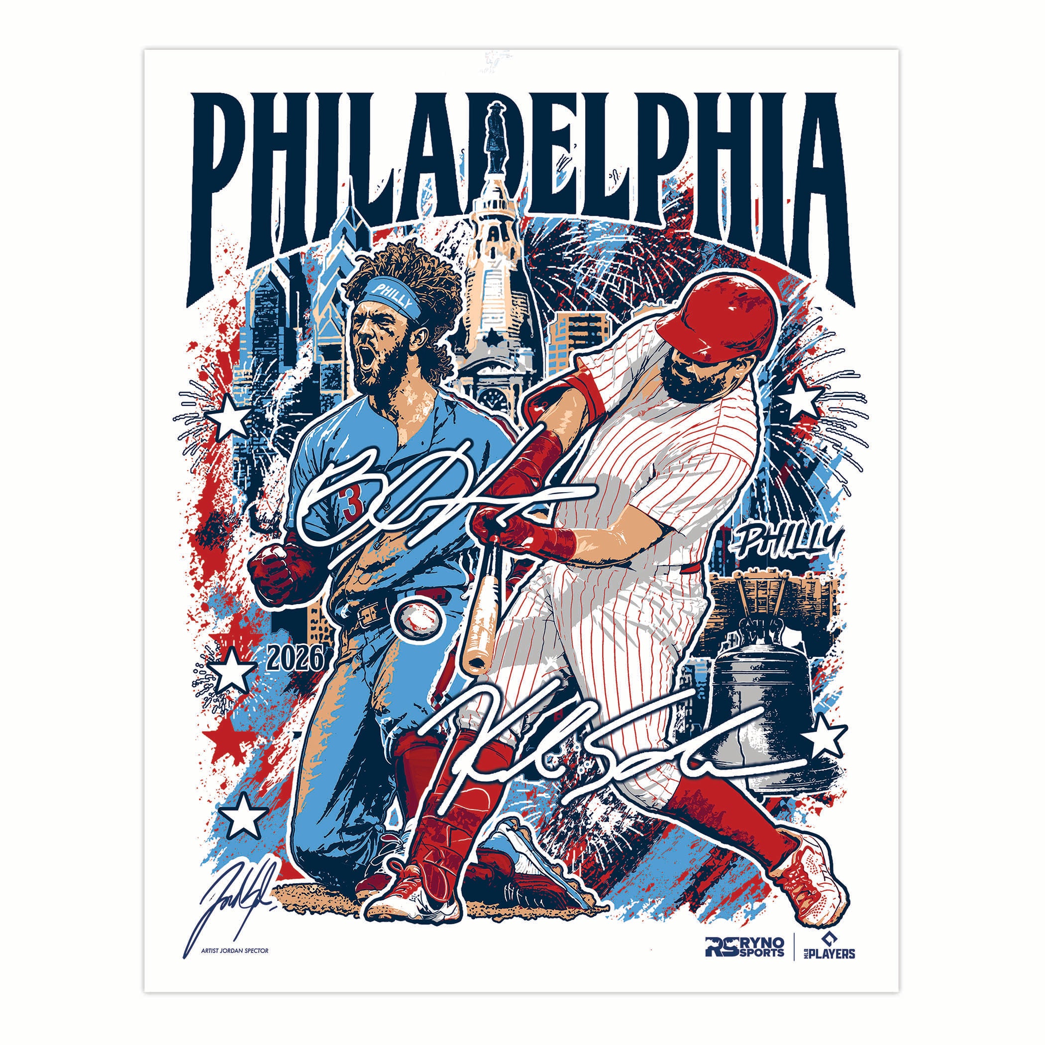 Philadelphia All Star Collaboration - Harper x Schwarber - Exclusive Print