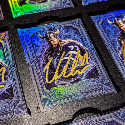 IMMORTAL MOMENTS™ Victor Hedman "THE VIKING" Autograph Collectible