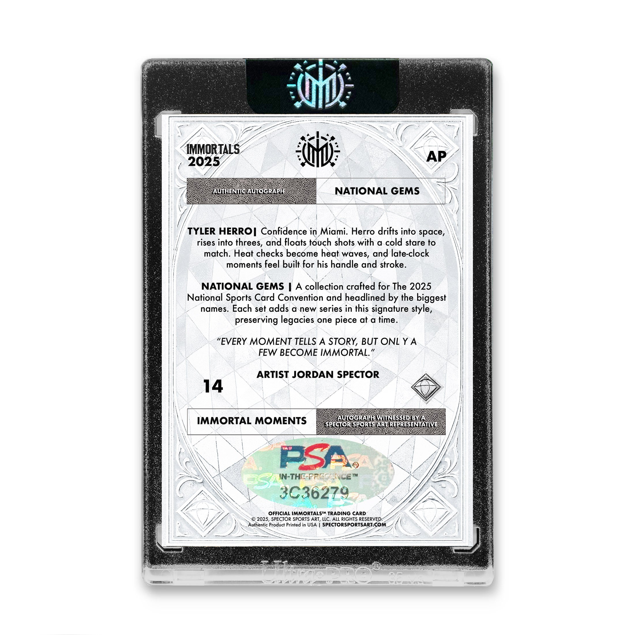 IMMORTAL™ National Gems Tyler Herro Collectible