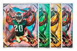 IMMORTALS™ BRIAN DAWKINS "RELENTLESS" LEGACY FINE ART EDITION – DUAL AUTOGRAPH