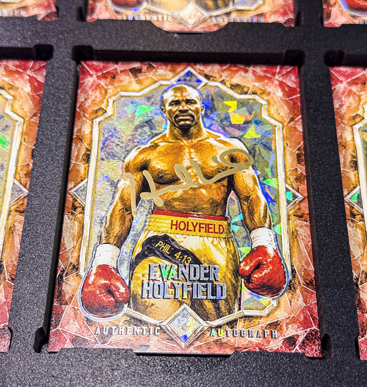 IMMORTAL MOMENTS™ National Gems Evander Holyfield Collectible