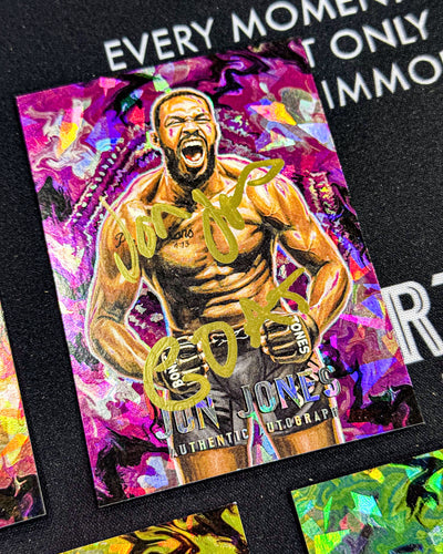 IMMORTAL MOMENTS™ Jon Jones "UNBEATABLE" Autograph Collectible