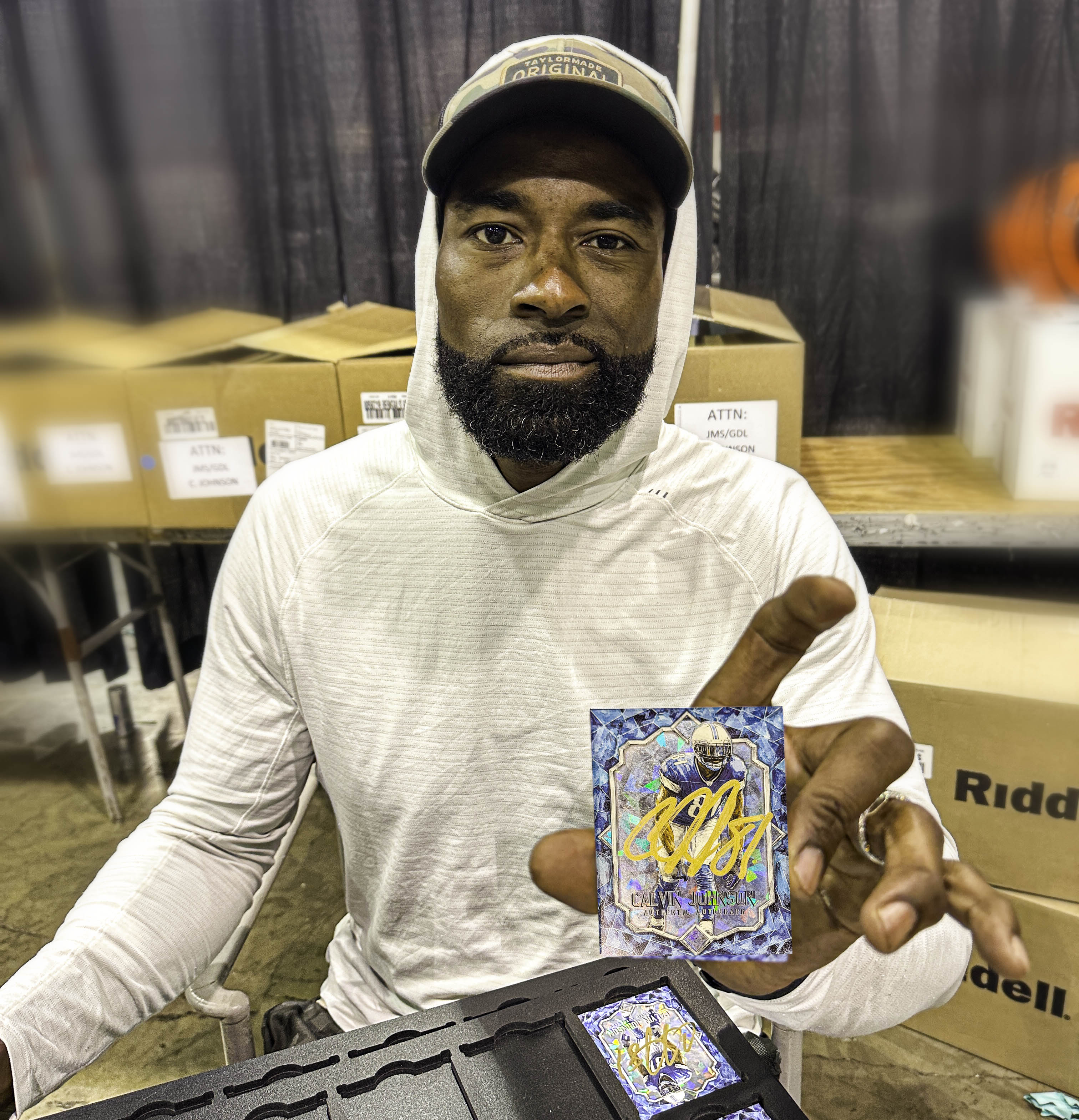 IMMORTAL MOMENTS™ National Gems Calvin Johnson Collectible