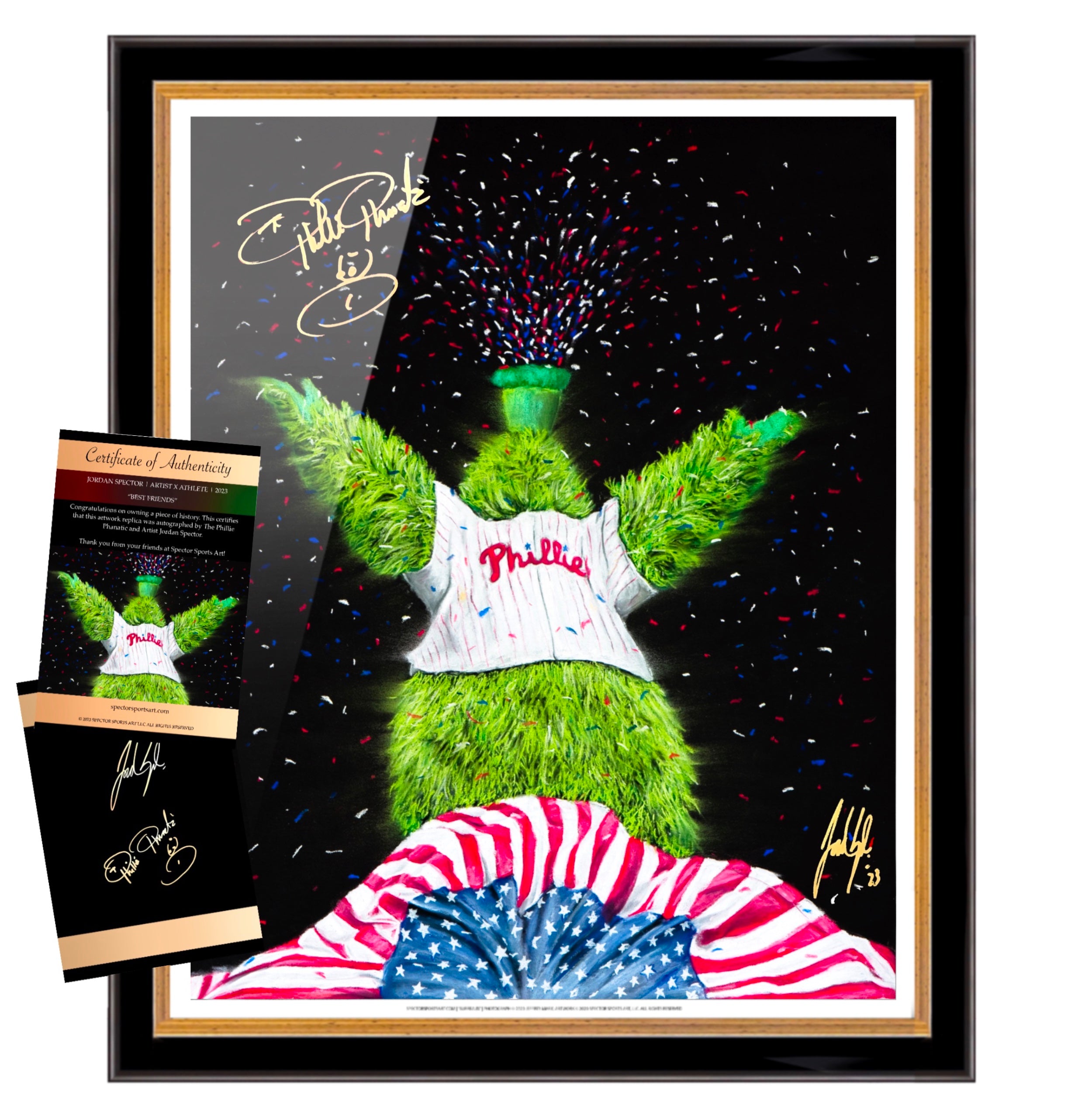 The Phillie Phanatic & Jason Kelce “Best Friends”