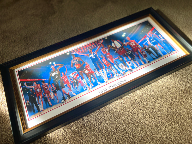 FRAME UPGRADE | 8x20 OR 16x40 - Spector Sports Art -