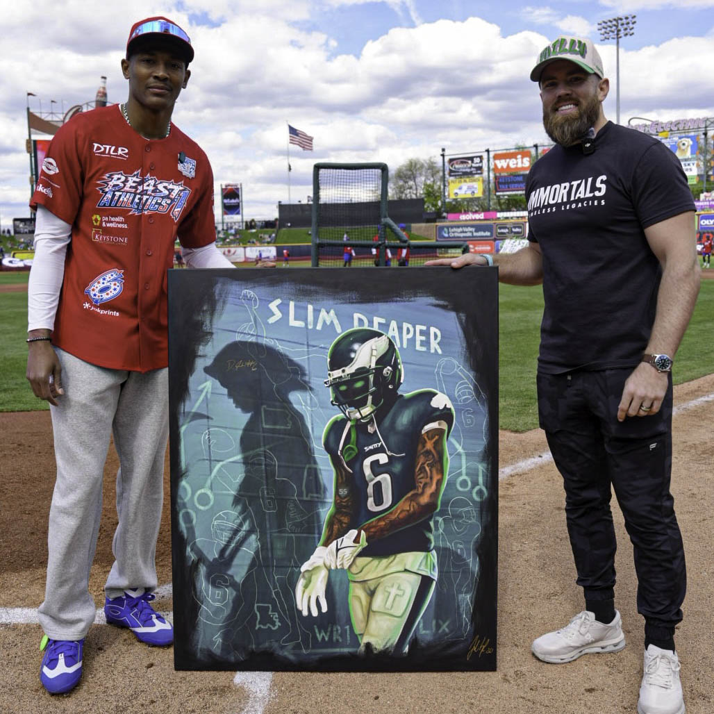 Devonta Smith "PHANTOM SIX" Artist X Athlete Dual Autograph | Pre-Sale Opportunity
