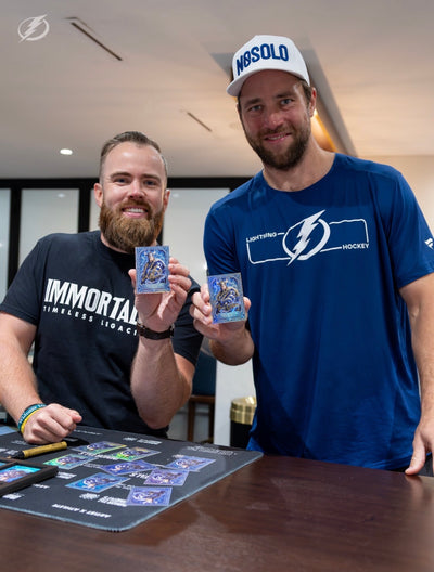 IMMORTAL MOMENTS™ Victor Hedman "THE VIKING" Autograph Collectible
