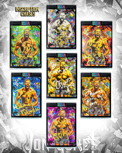 IMMORTAL MOMENTS™ Jon Jones "UNBEATABLE" Autograph Collectible