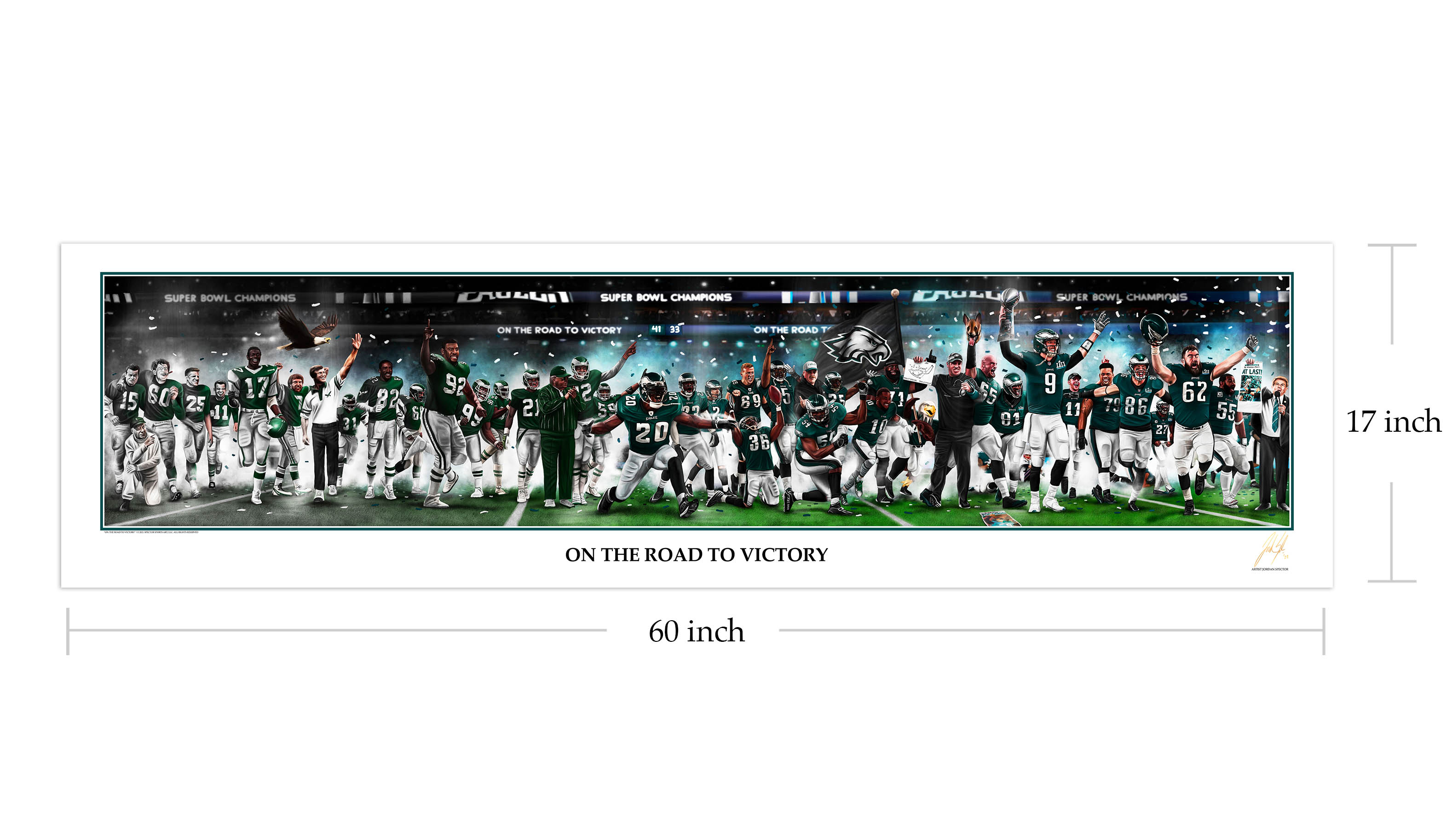 Eagles Legacy "On The Road To Victory"