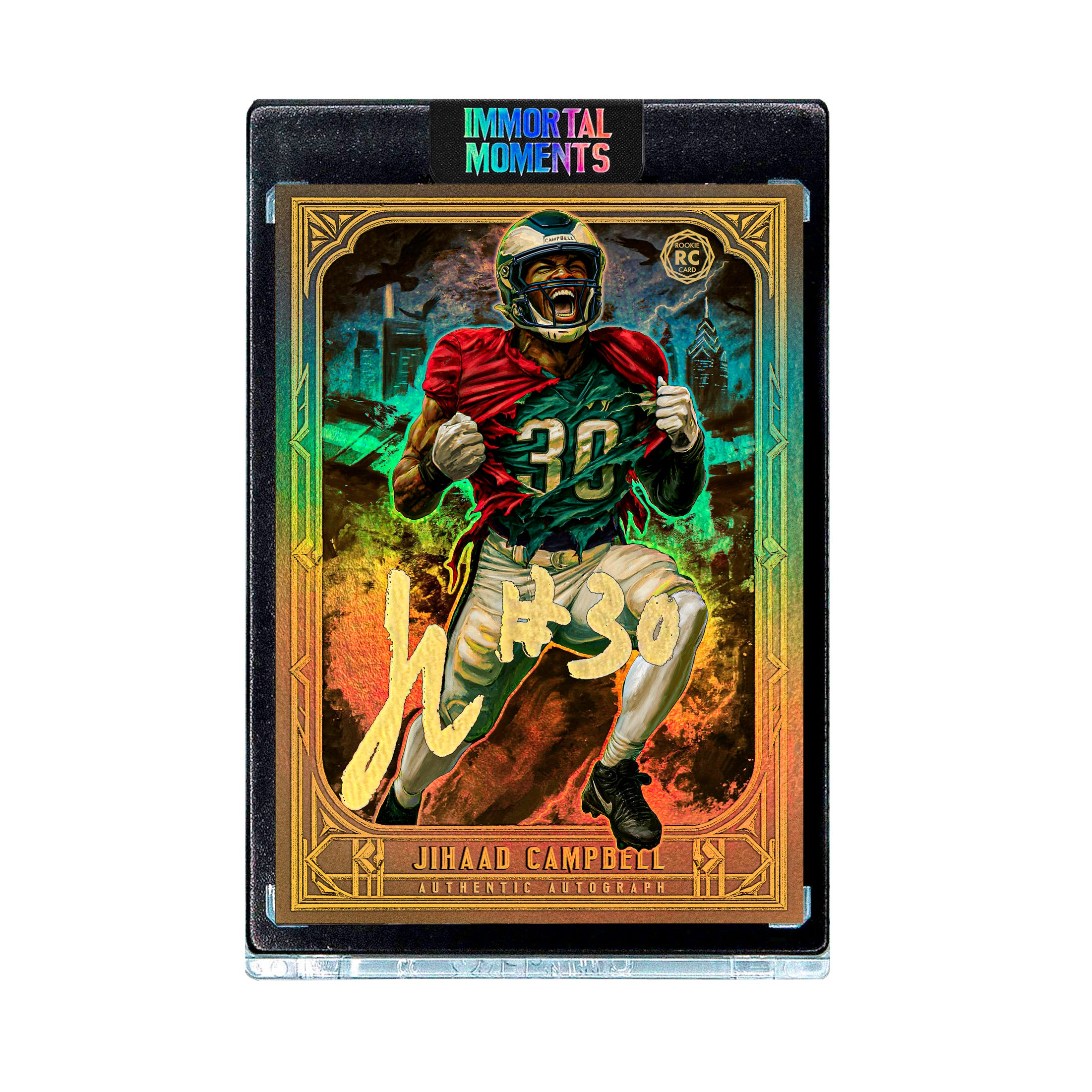 IMMORTAL MOMENTS™ Jihaad Campbell "HOME GROWN" Collectible