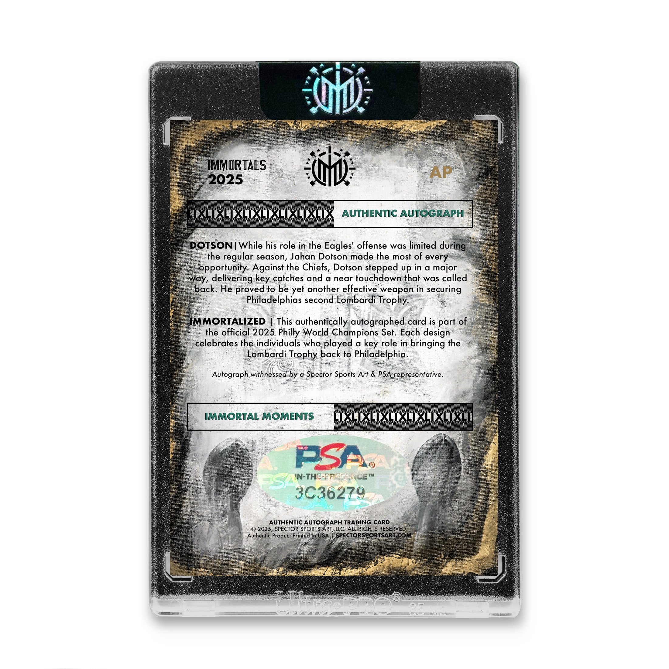 IMMORTAL MOMENTS™ JAHAN DOTSON LIX CHAMPIONS SET