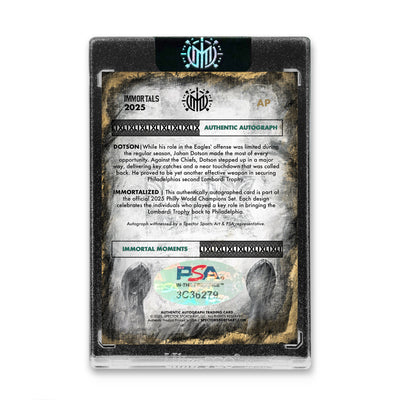 IMMORTAL MOMENTS™ JAHAN DOTSON LIX CHAMPIONS SET