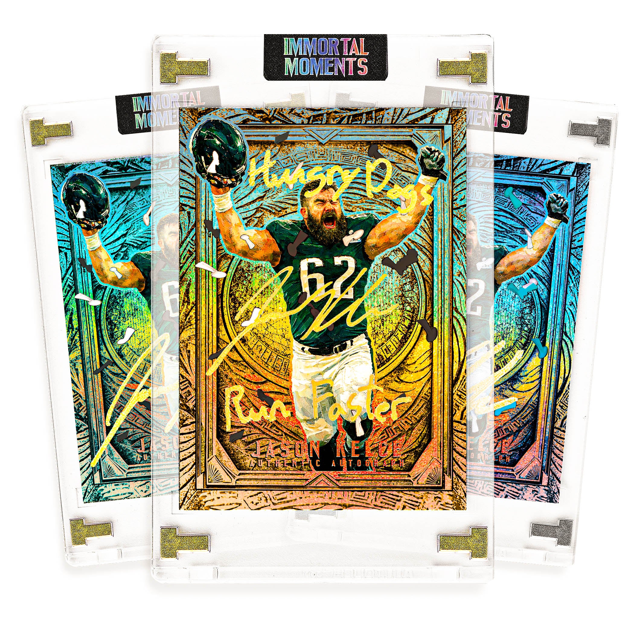 IMMORTAL MOMENTS™ JASON KELCE "THE UNDERDOG" LII CHAMPIONS SET
