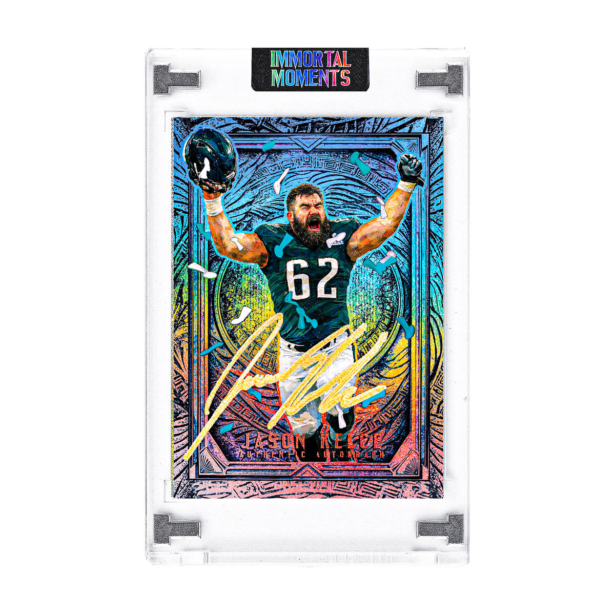 IMMORTAL MOMENTS™ JASON KELCE "THE UNDERDOG" LII CHAMPIONS SET