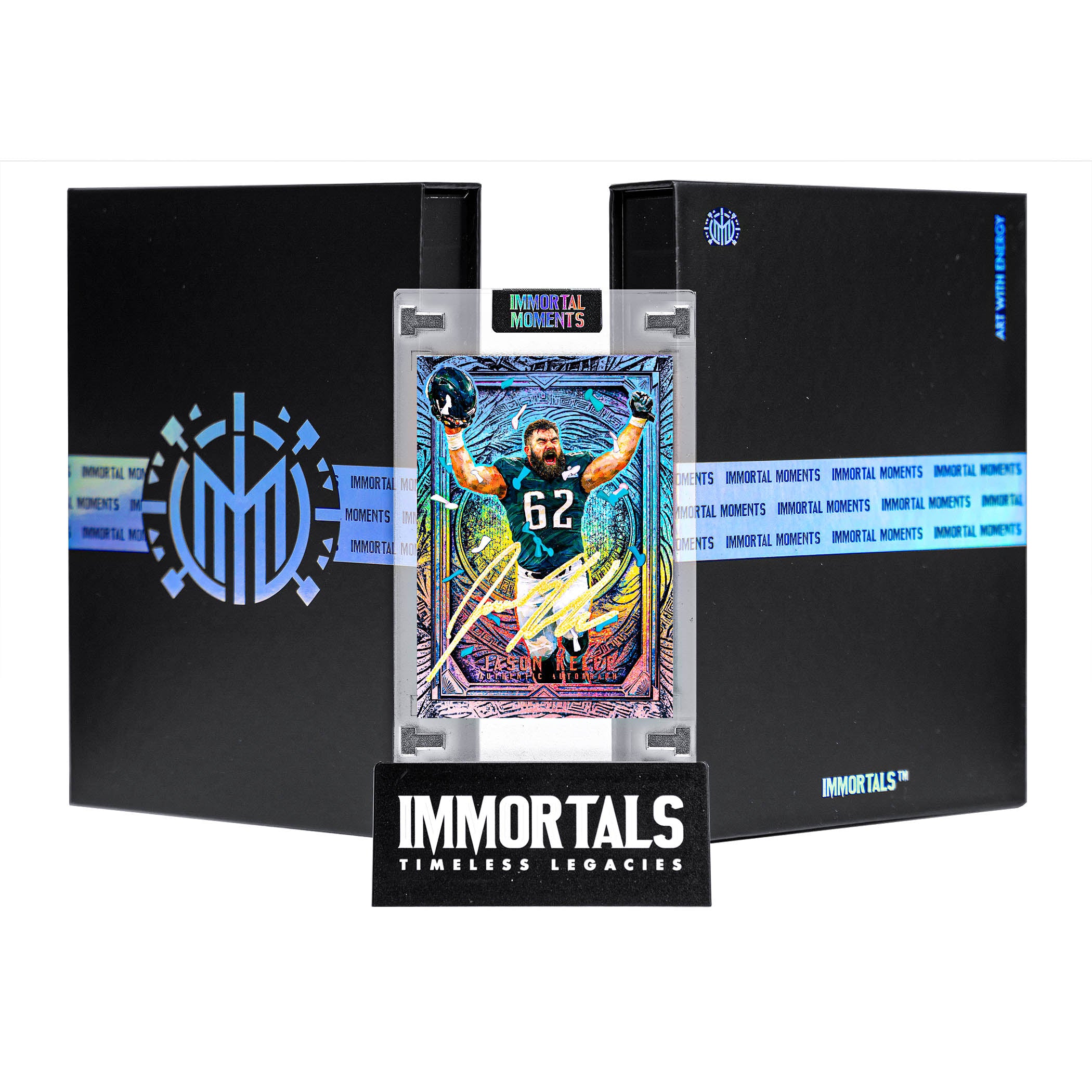 IMMORTAL MOMENTS™ JASON KELCE "THE UNDERDOG" LII CHAMPIONS SET