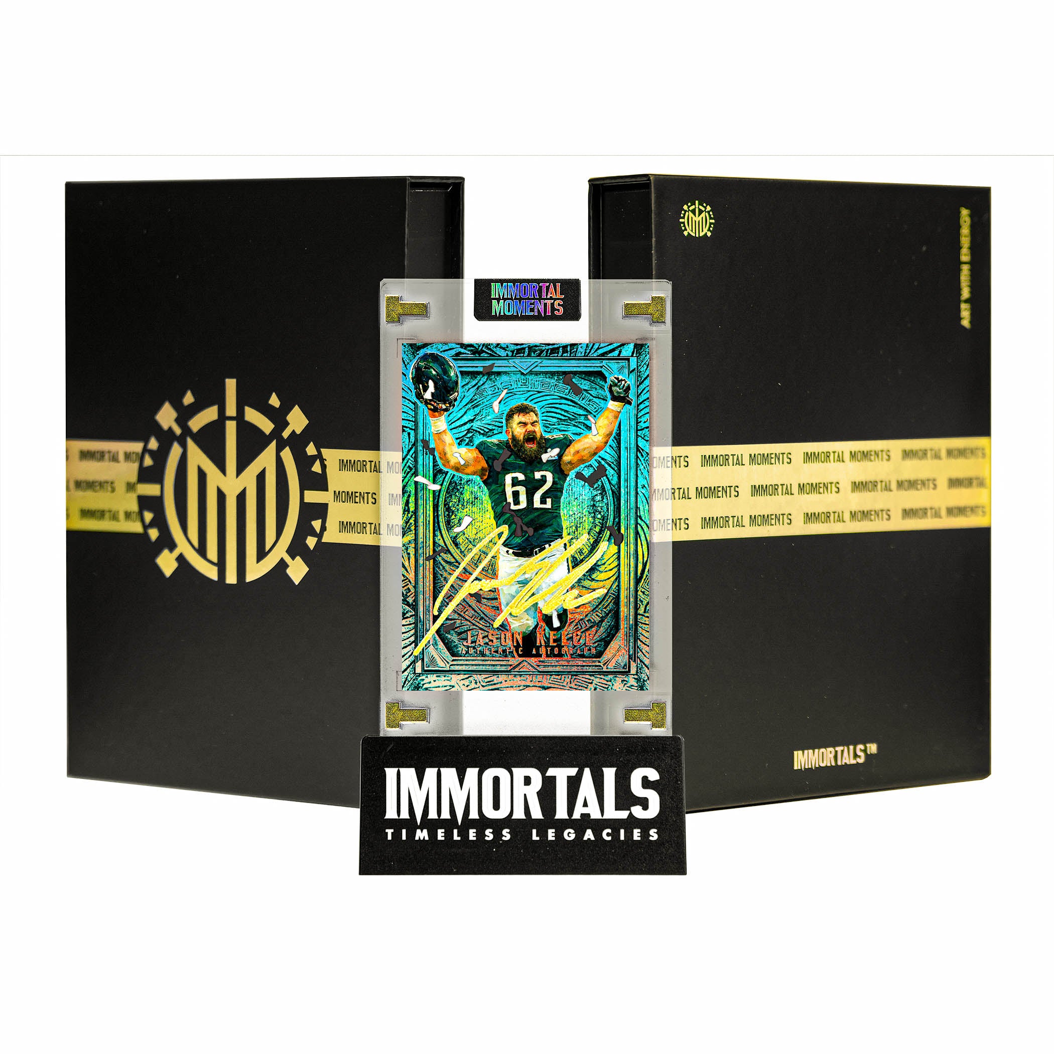 IMMORTAL MOMENTS™ JASON KELCE "THE UNDERDOG" LII CHAMPIONS SET